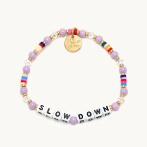 ✨NWOT! Little Words Project Slow Down Bracelet